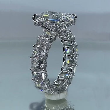 Snow White Radiant Ring